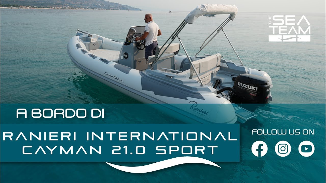 A bordo di Ranieri International Cayman 21.0 Sport
