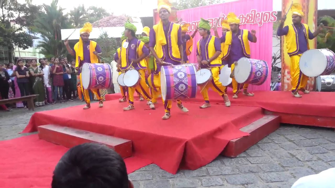 YUVATHARANG Nazik DHOL FIRST PRIZE winning video at DON BOSCO Vaduthala