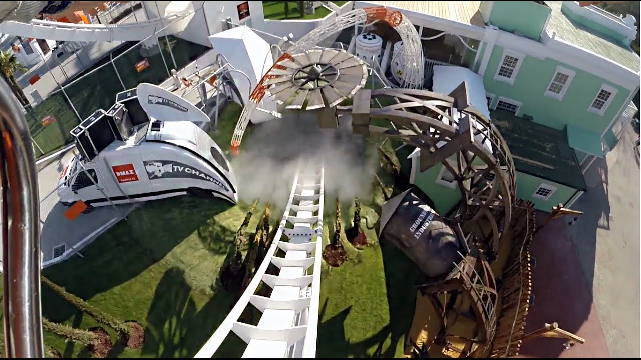 NOVITA' 2015 Gardaland - Oblivion The Black Hole- OnBoard POV...Full HD