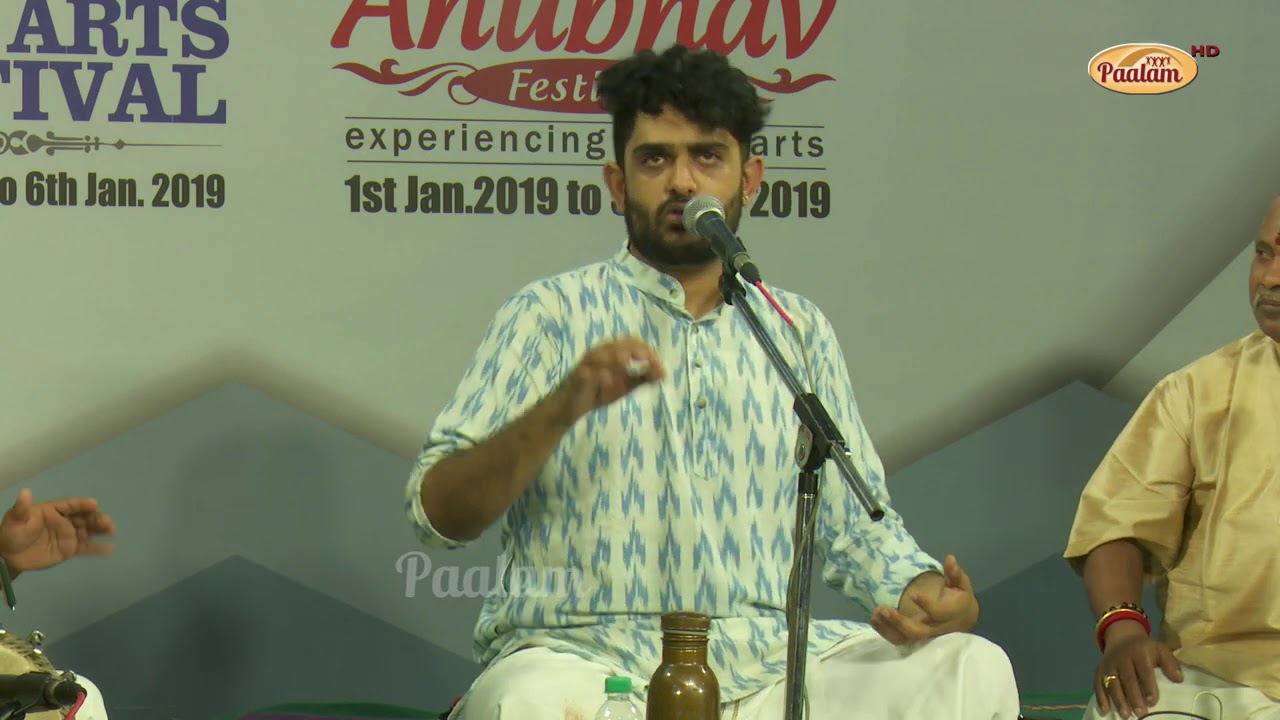 Sid Sriram - Appan avataritta – Karaharapriya – Todi  – Papanasam Sivan