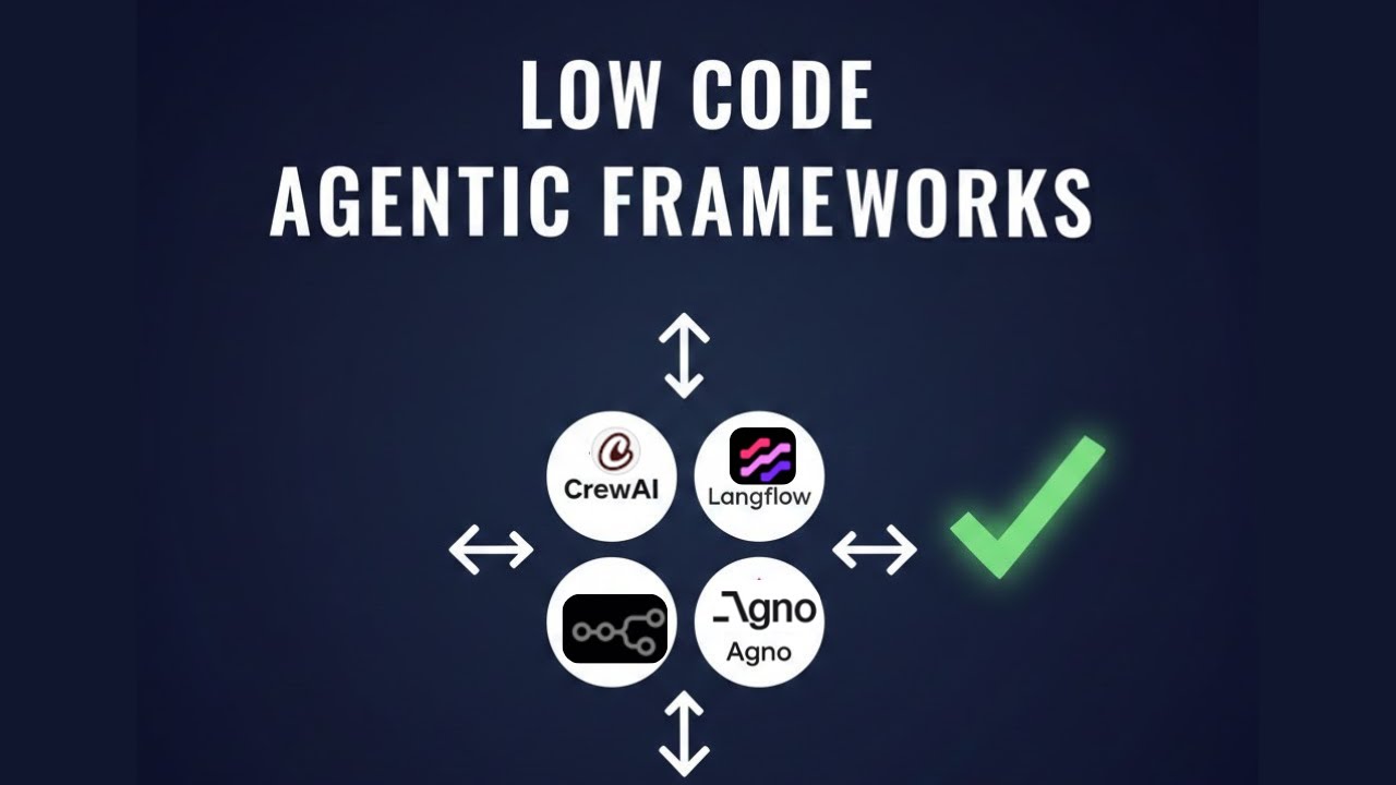 #15. Best Low-Code Agentic Framework? CrewAI, Langflow, n8n, Agno
