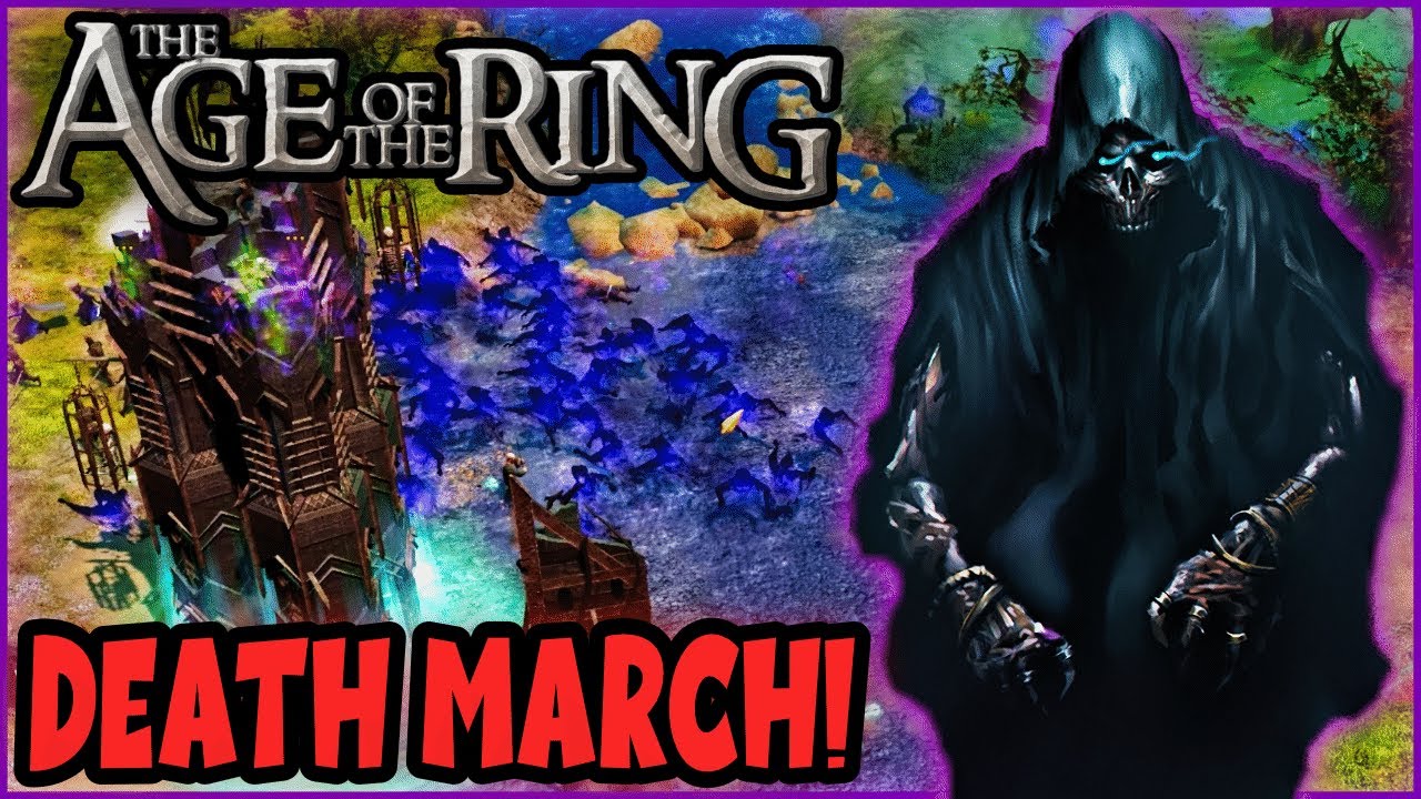 Dol Guldur VS Lothlorien Deathmarch Difficulty | 1K Resource Start | Age of the Ring