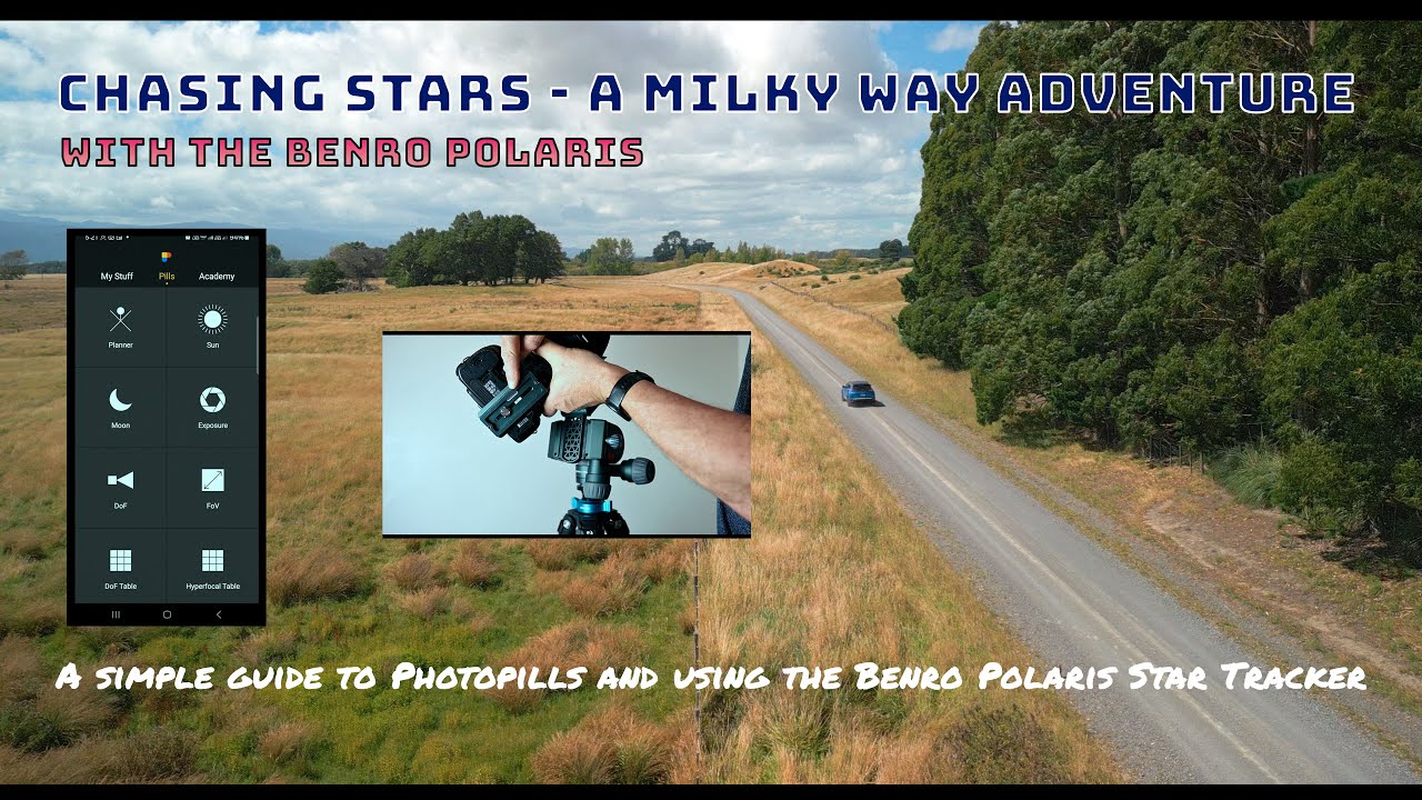 Milky Way photography adventures in New Zealand, featuring Photopills and the Benro Polaris tracker.