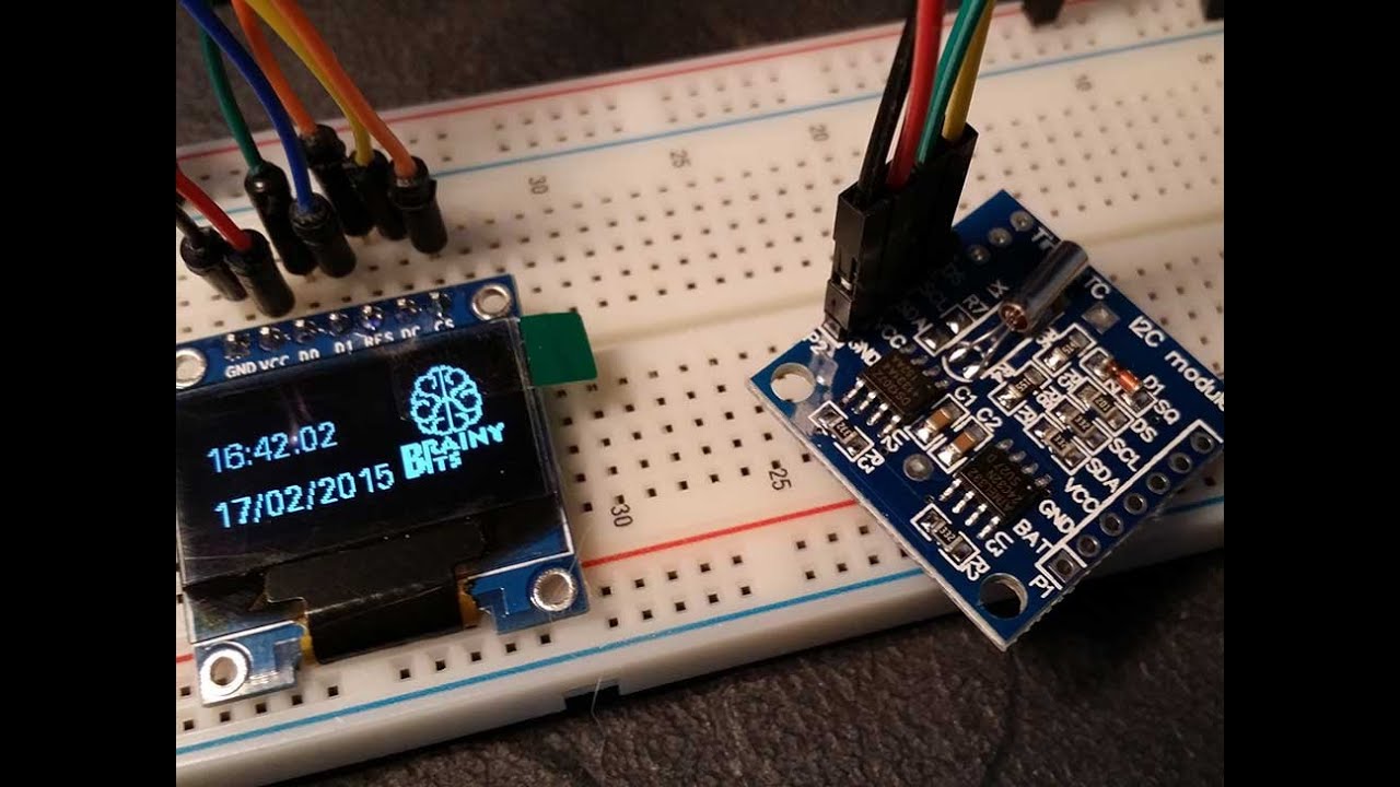 How to connect and use a DS1307 Real Time Clock with Arduino - Tutorial