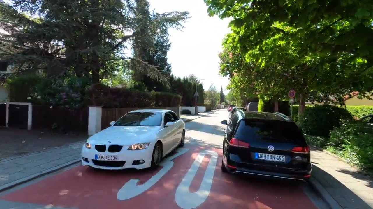 Von Zorneding über Baldham nach Vaterstetten - mit dem Fahrrad in 4K