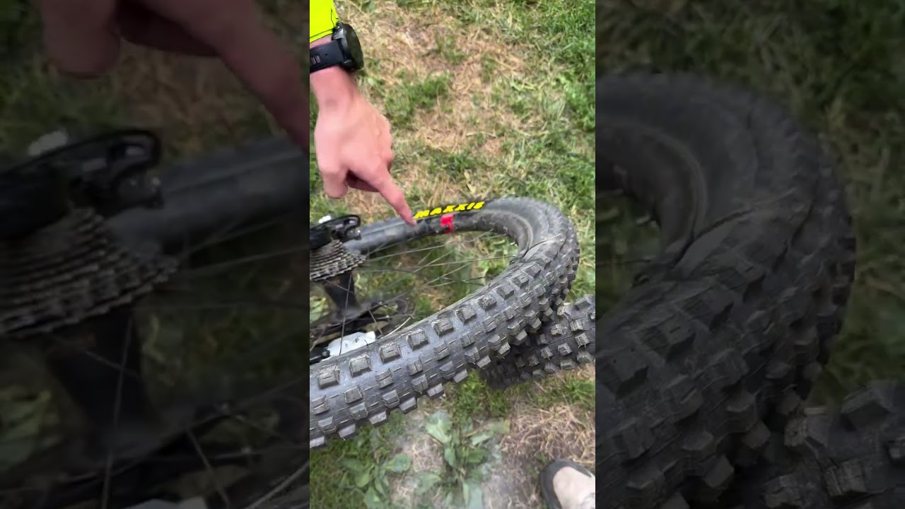 Even a cracked rim wasn&rsquo;t stopping him 🤯