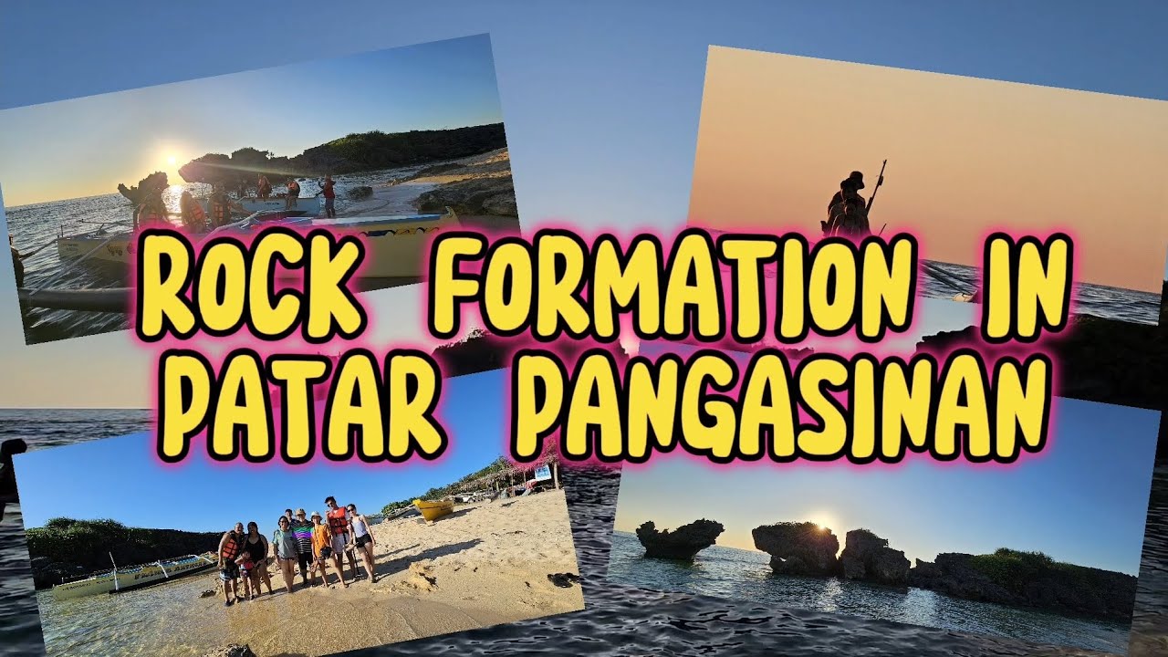 PANGASINAN ROCK FORMATION I HIDDEN ISLAND IN PATAR PANGASINAN #philippines