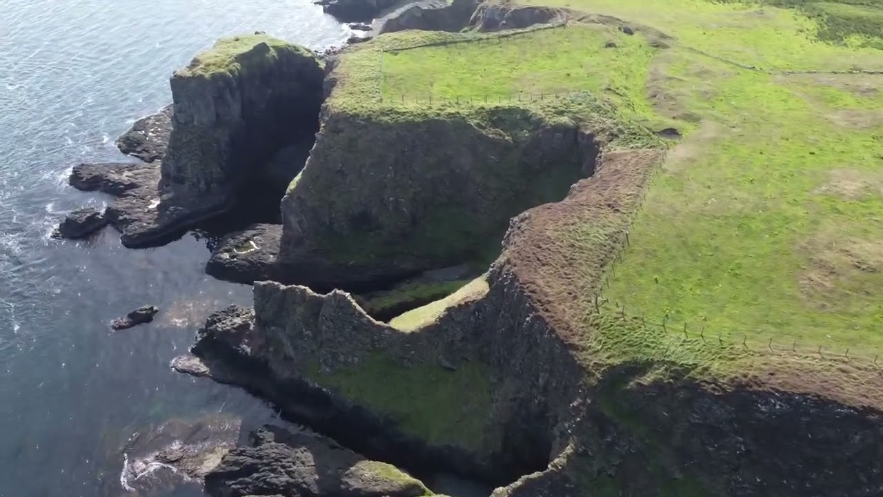Rathlin East Lighthouse, Bruce's Cave & Castle