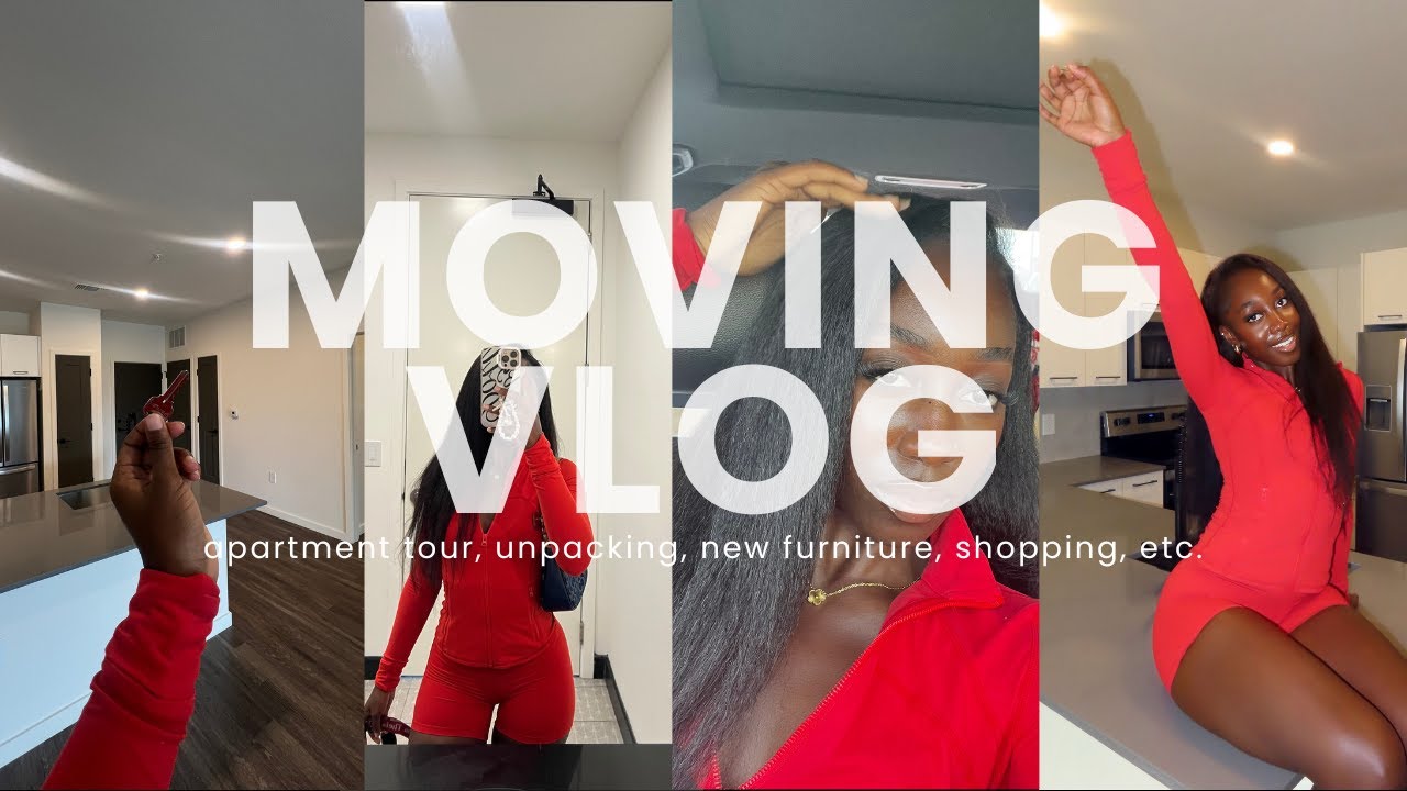 I'm Moving Out!! | New Apartment Tour | New City, Unpacking, & Shopping