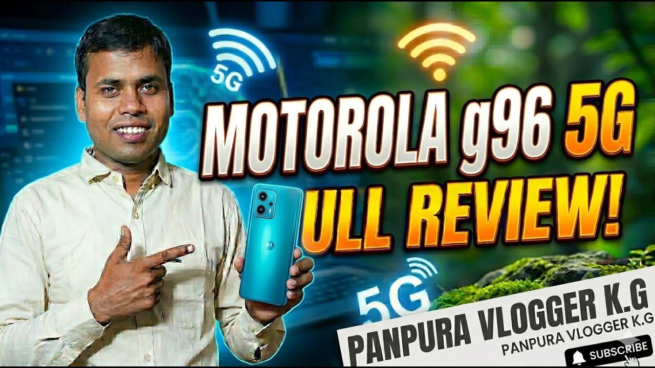 MOTOROLA g96 5g phone unboxing and review/////////