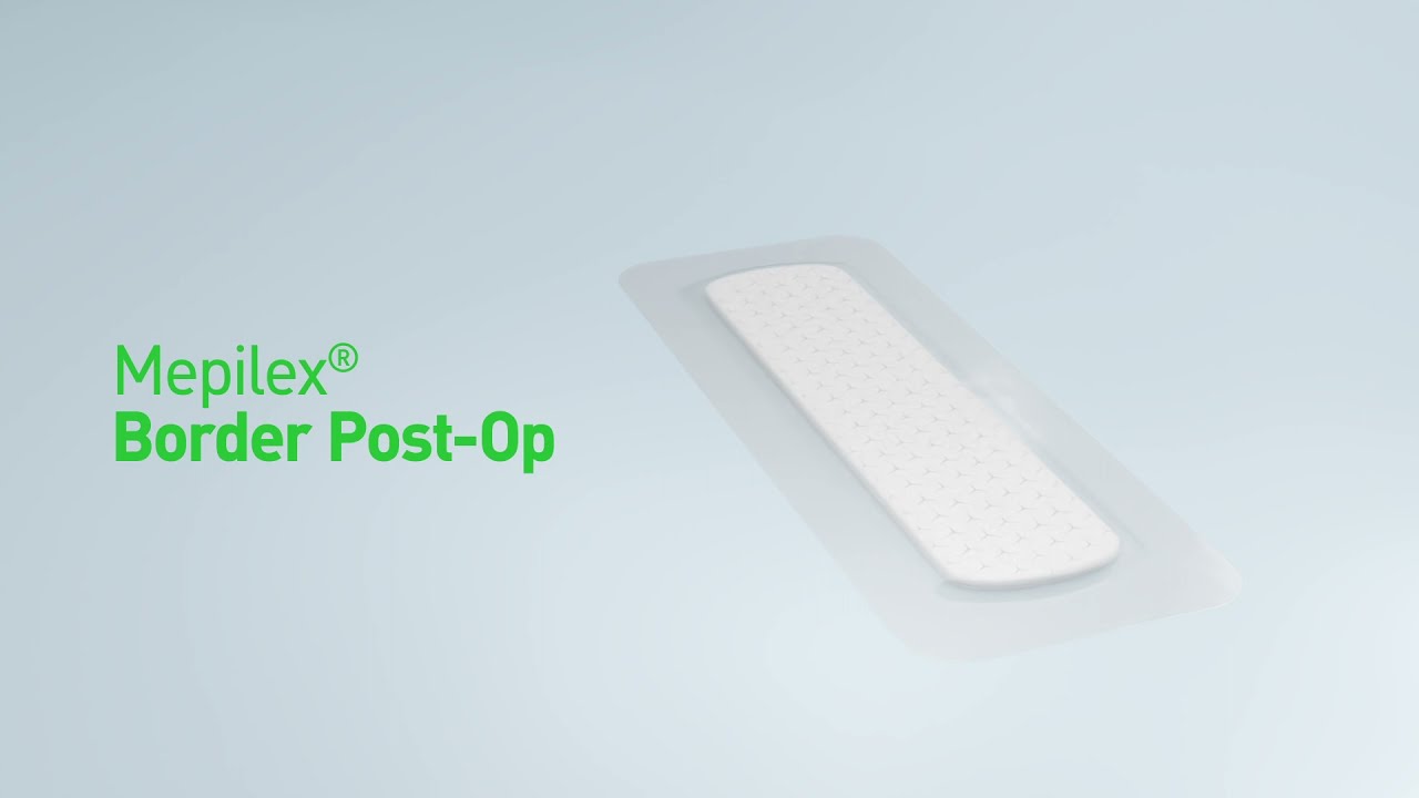Mepilex Border Post Op: Flexibilidade e conforto no pós-operatório.