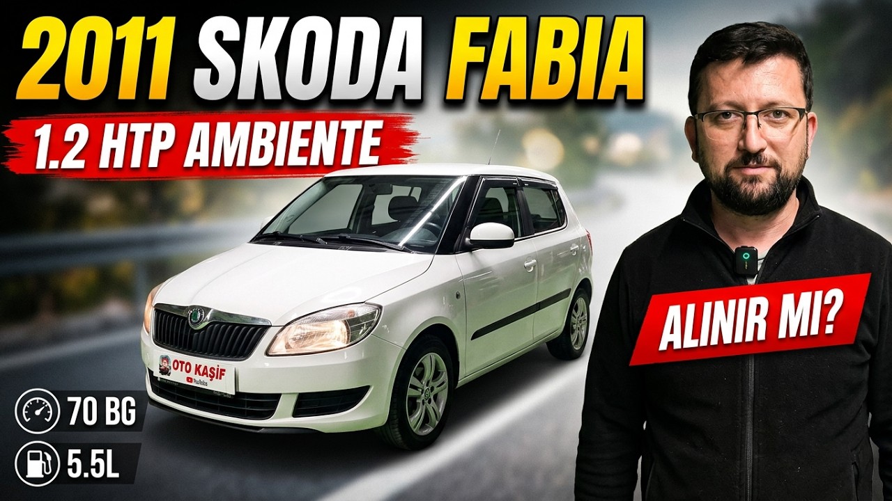 2011 Skoda Fabia 1.2 Ambiente İnceleme – Şehir İçi Canavarı mı, Ekonomik Efsane mi?