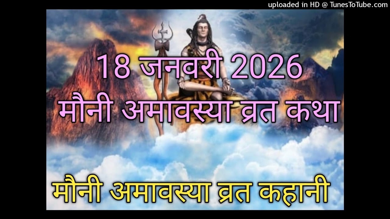 मौनी अमावस्या व्रत कथा Mauni Amawsya Vrat Katha Mauni Amawsya Kahani Mauni Amawsya Katha Amawsya2026