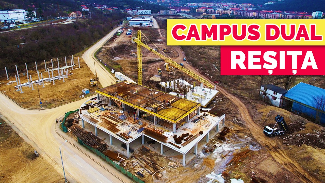 PREMIERĂ națională: REȘIȚA construiește primul CAMPUS DUAL INTEGRAT din România, finanțat prin PNRR!
