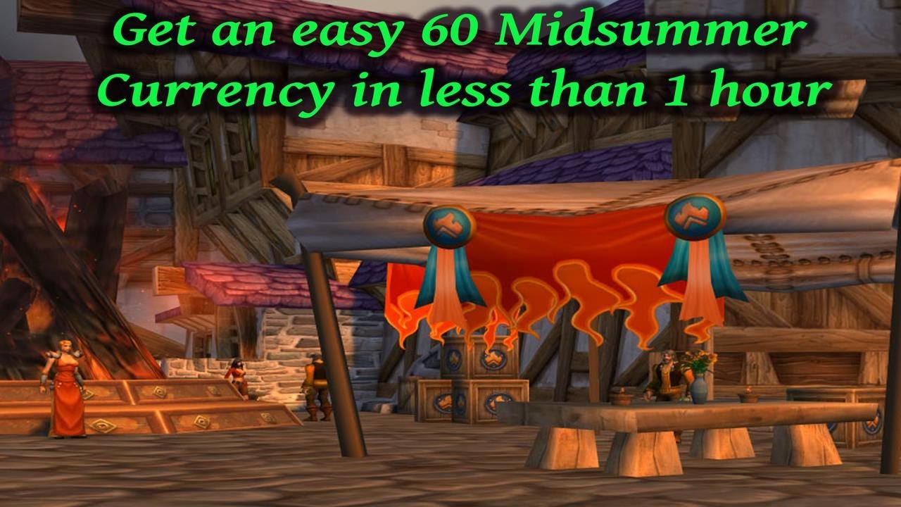 How to Earn 60 Midsummer Badges (Burning Blossoms) daily in less than an hour ~ World of Warcraft
