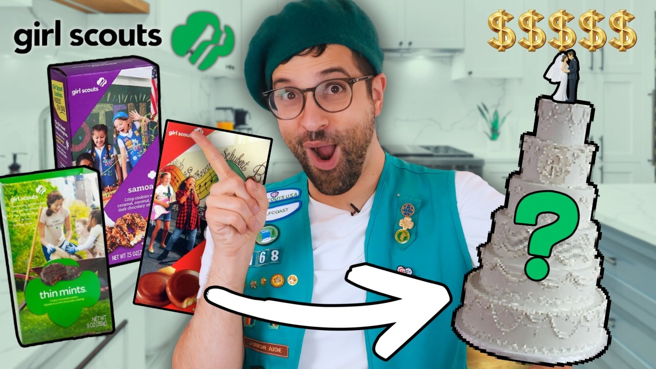 Can I Turn Girl Scout Cookies Into a $1000 Wedding Cake?