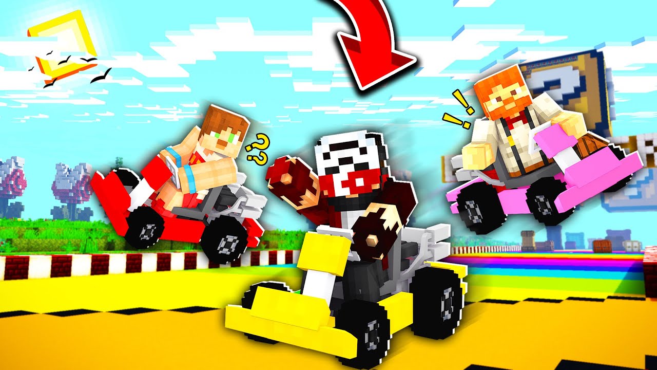 TROLL MARİO CART YARIŞI !! - YENİ TARLA - SPEEDCRAFT