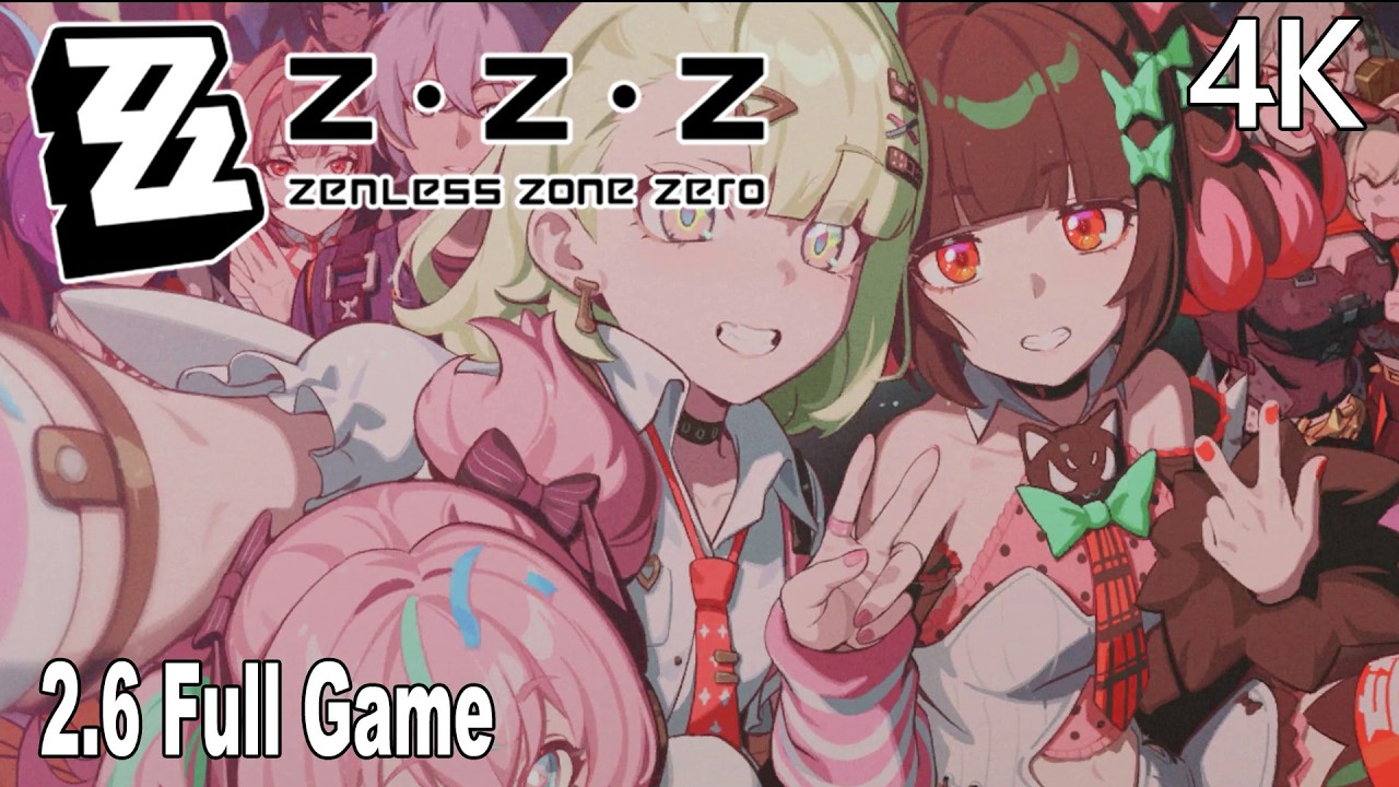 Zenless Zone Zero 2.6 FULL Gameplay Walkthrough (FULL GAME) 4K