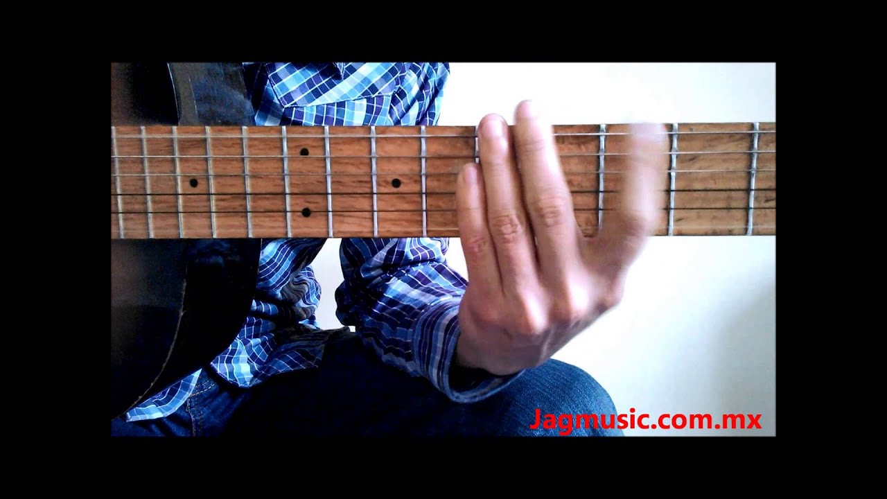 Bajeo para cumbias guitarra