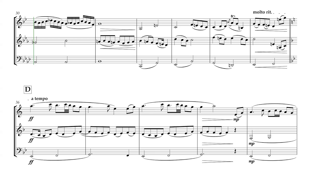 For the Love of a Princess (Braveheart Theme) for Brass Trio