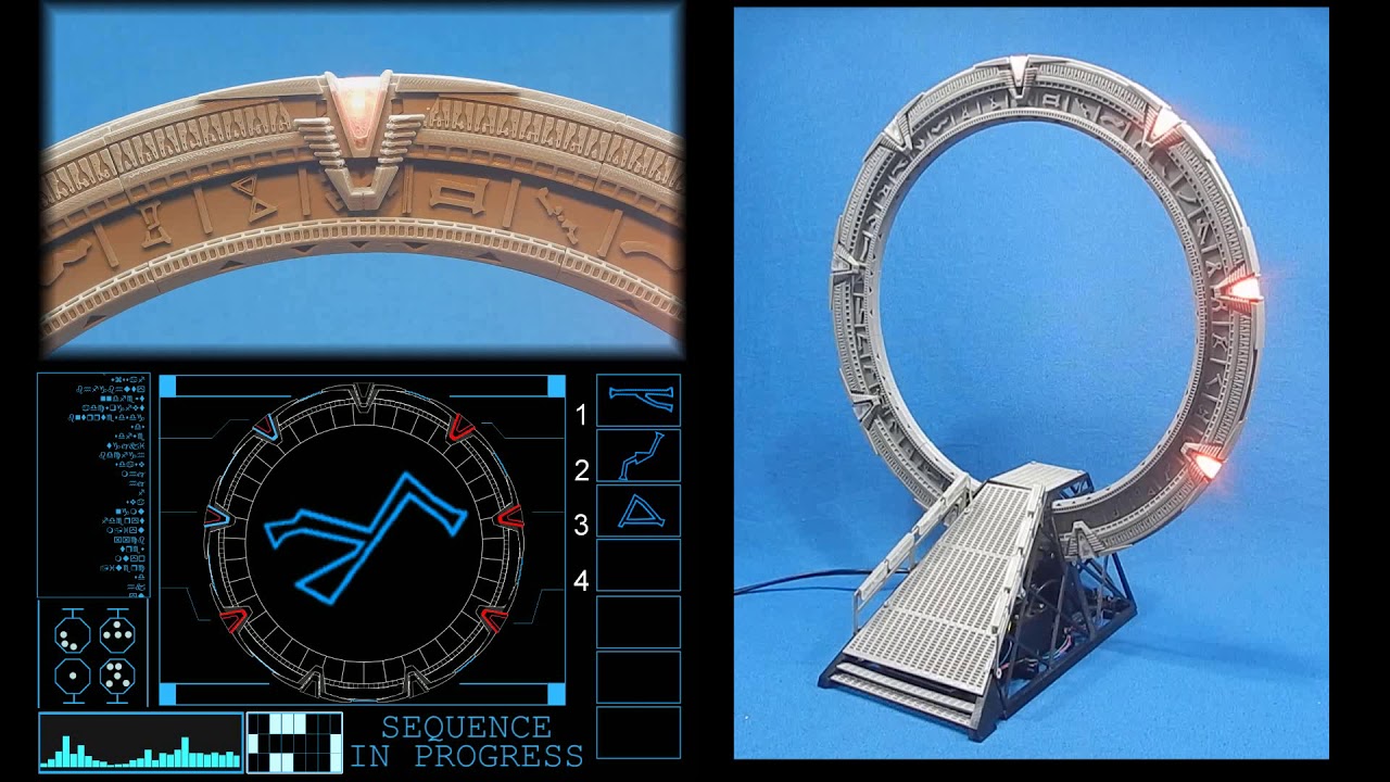 STARGATE 3D Print & Arduino Project