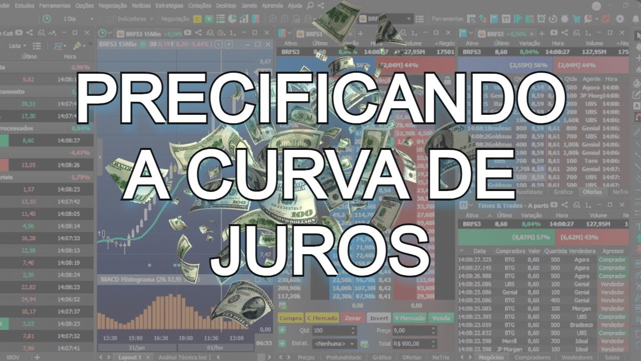Calculando a Curva de Juros e precificando no D&oacute;lar Futuro - Seja um Trader diferenciado!
