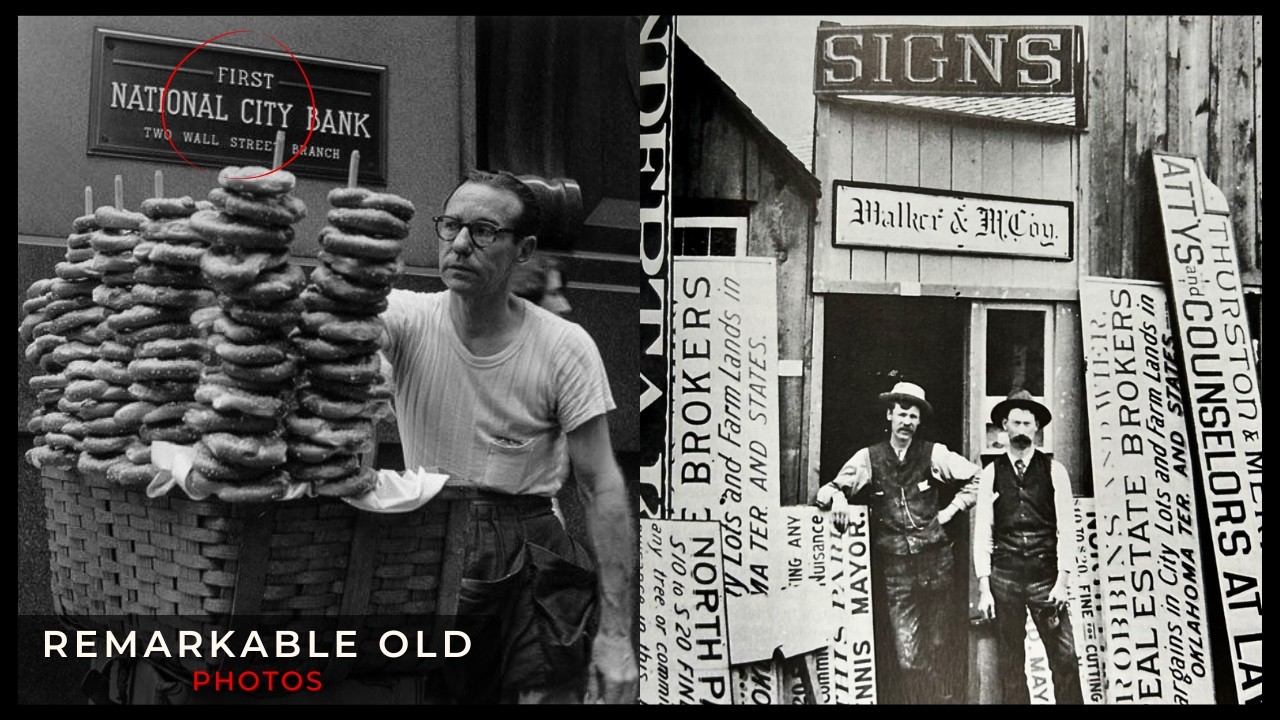 Rare Images Showing the Simplicity of Life in the Past