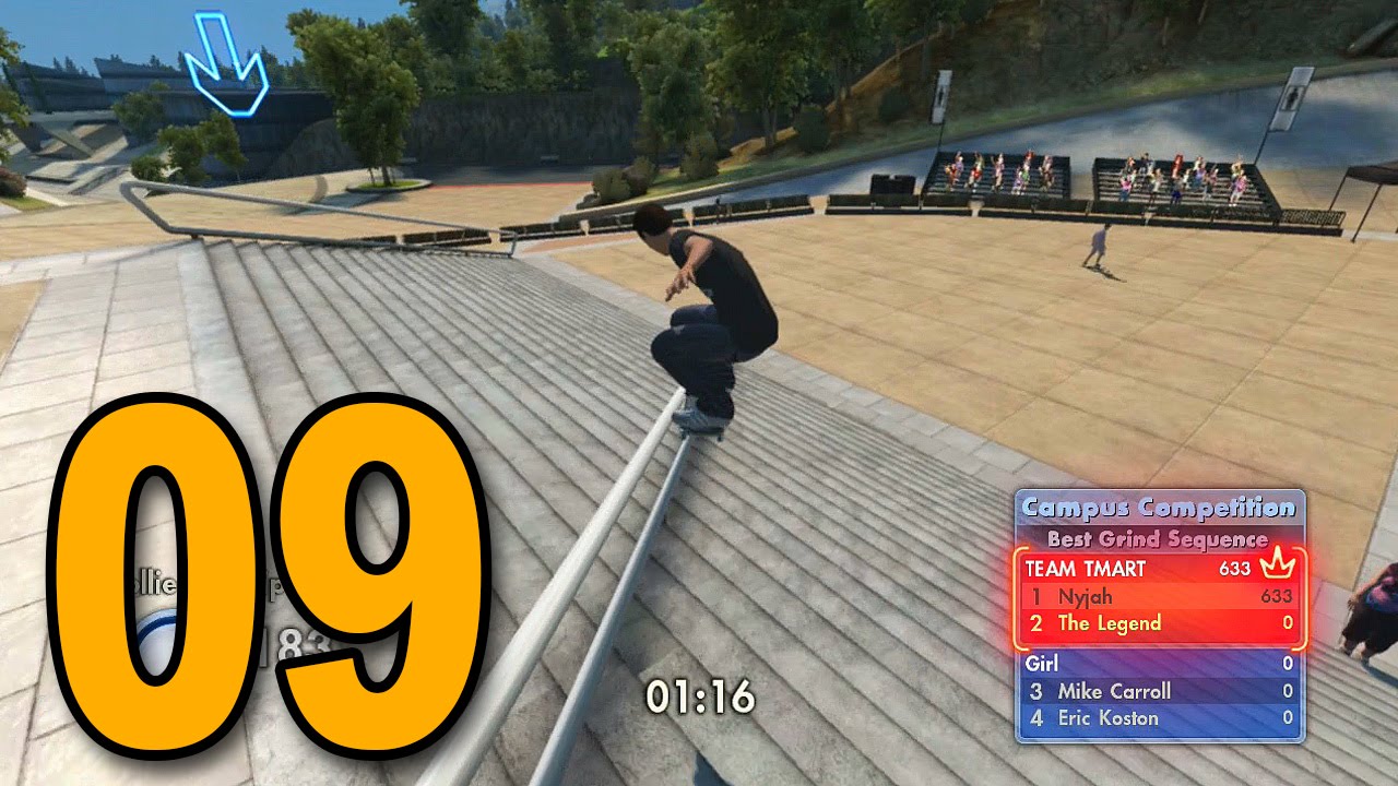 Skate 3 - Part 9 - Three Part Extravaganza (Let's Play / Walkthrough / Playthrough)
