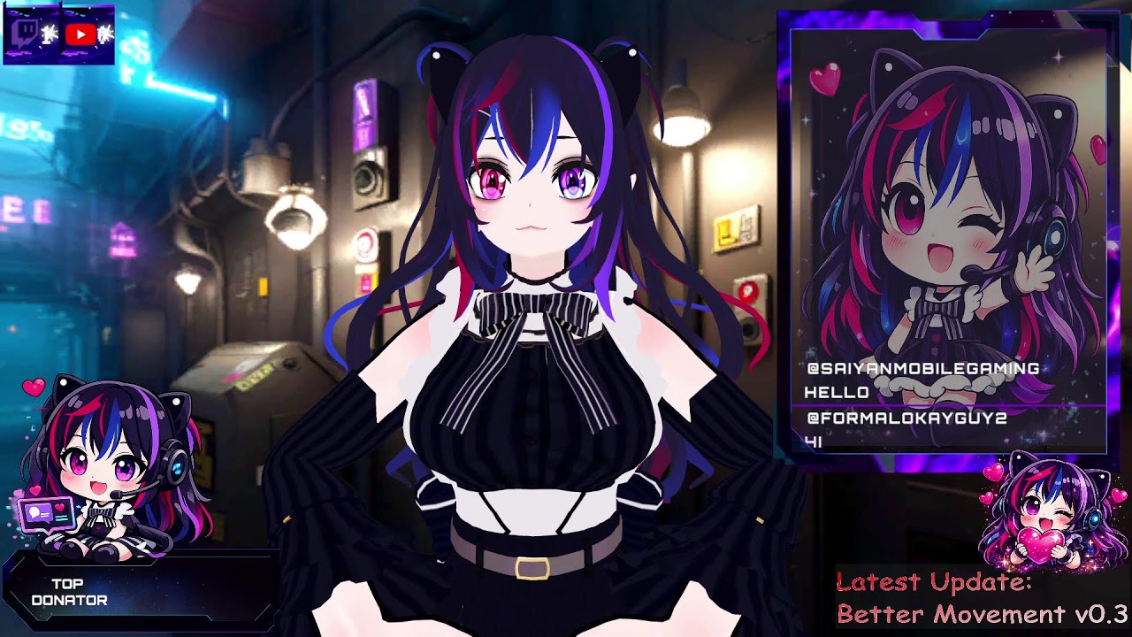 Echo | Live AI VTuber Experiment (Early dev V0.3 | Language Detection)