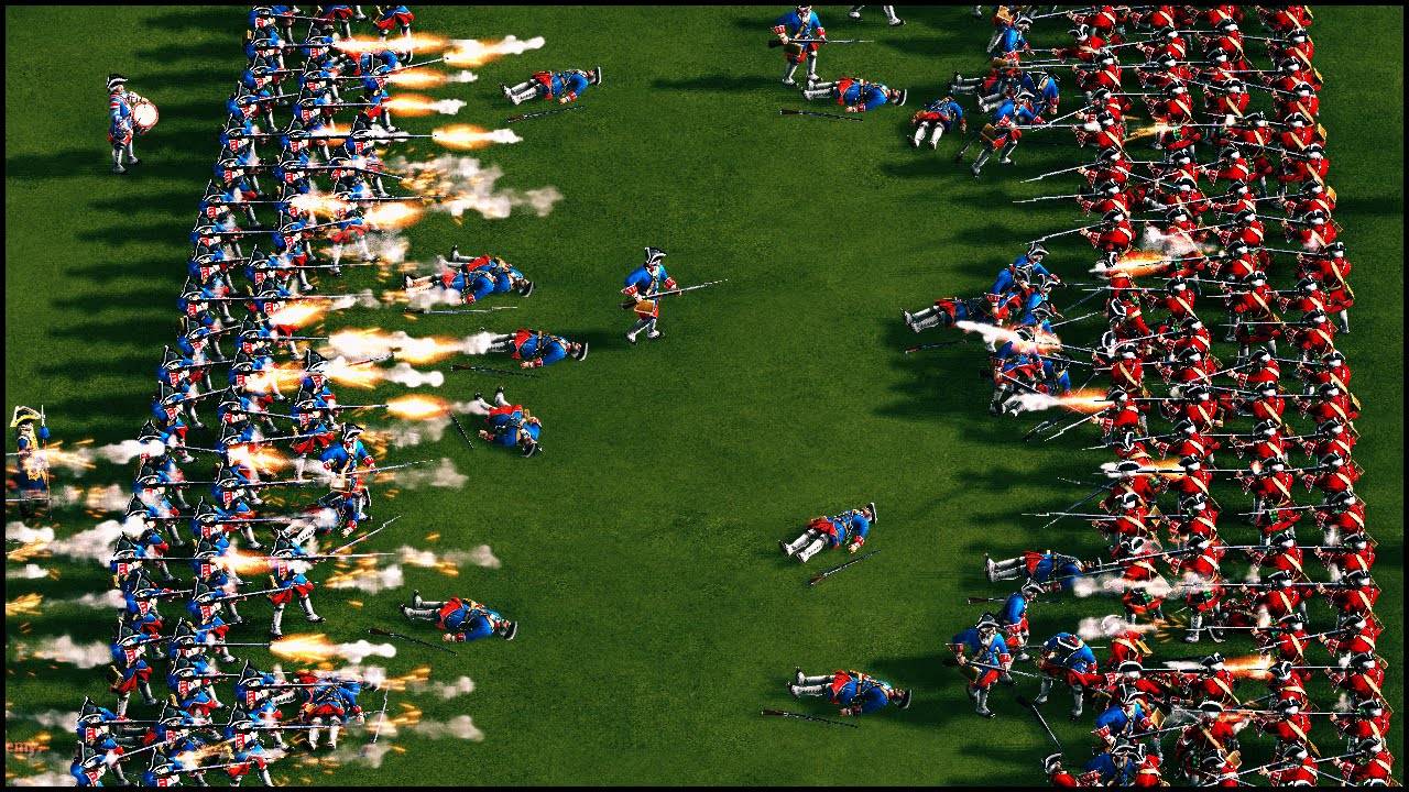 HUGE 18TH CENTURY LINE BATTLE - Cossacks 3 Gameplay