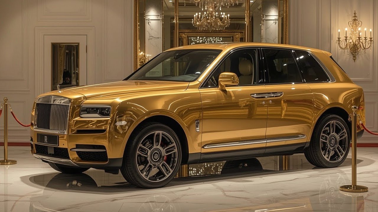 2025 Rolls-Royce Cullinan Gold Edition – The Ultimate Luxury SUV Experience