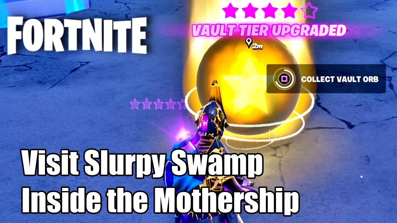 Visit Slurpy Swamp Inside the Mothership - Fortnite - Doctor Slone Legendary Quest