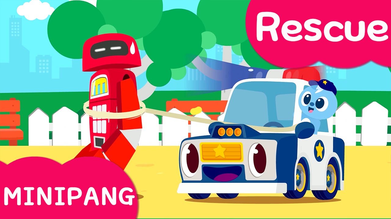 Learn colors with Miniforce | Minipang Rescue | Vending machine monster | Mini-Pang TV 2D Play