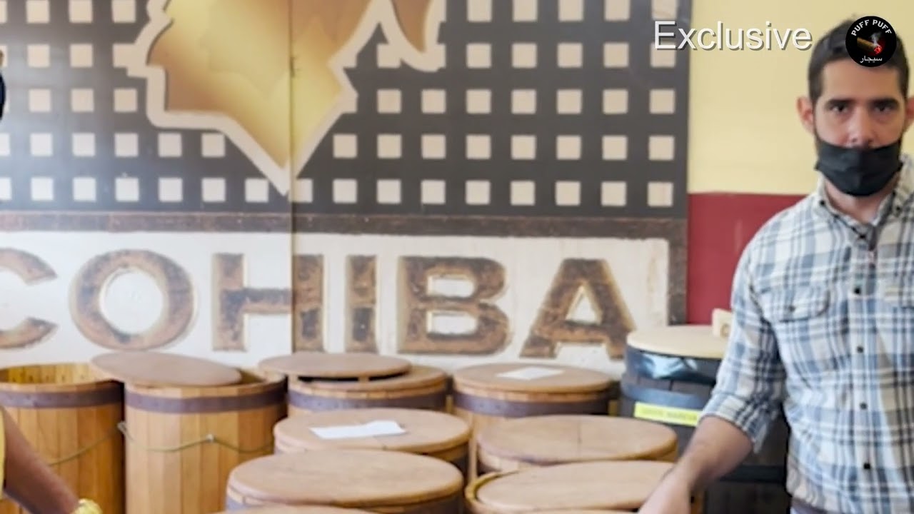 &laquo;Эксклюзивное&raquo; видео Экскурсия по сигарной фабрике Laguito (Cohiba) в Гаване, Куба, 01/2022