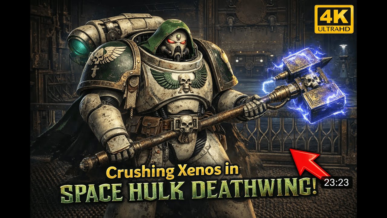 FOR THE LION! Deathwing Assault with Thunder Hammer & Power Fist – Space Marine 2 Siege