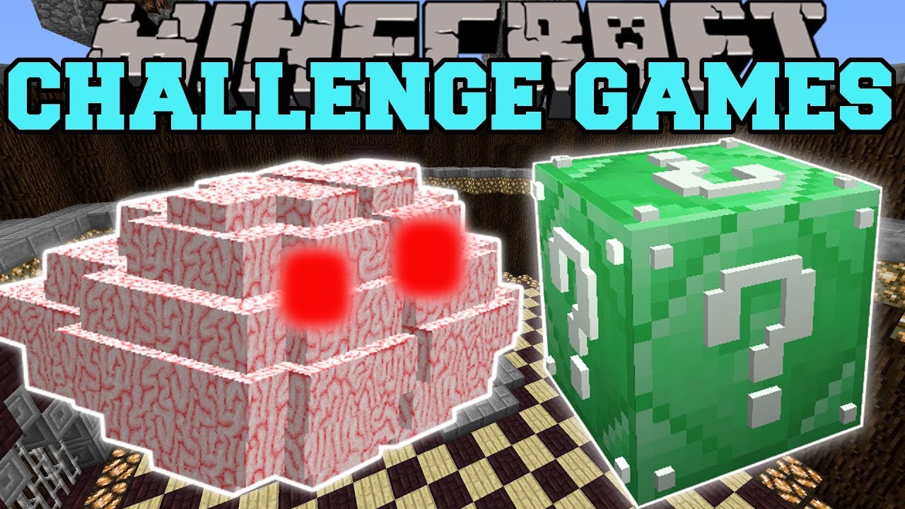 Minecraft: ИГРЫ-ИСПЫТАНИЯ МОЗГА - Мод Lucky Block - Мини-игра с модами