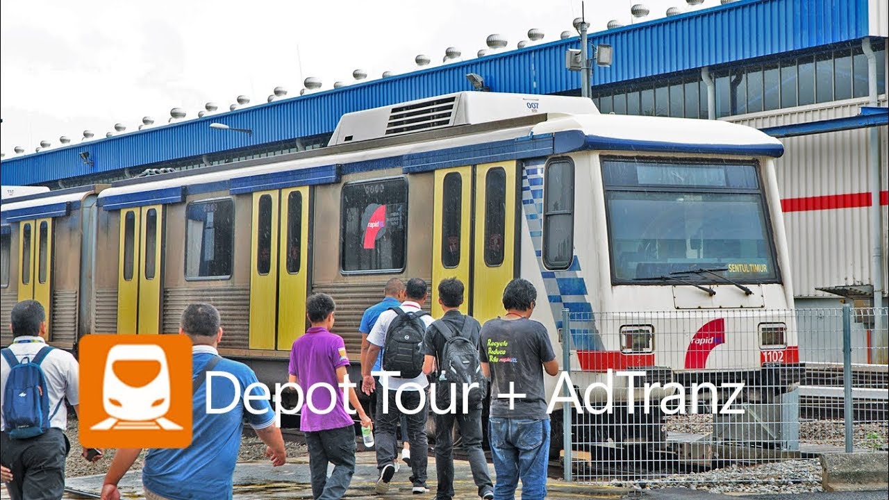 LRT Ampang Depot Tour (+ AdTranz visit)
