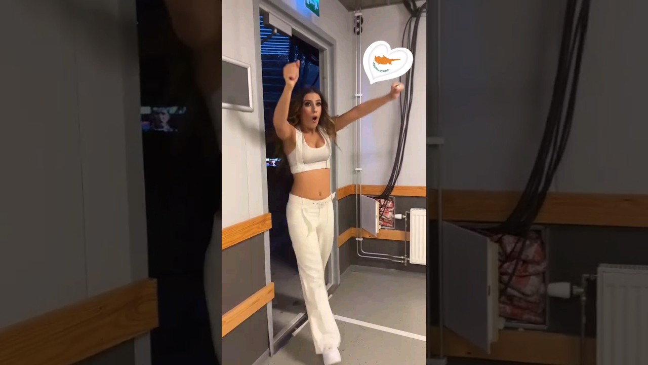 Eurovision 2024 Final Κύπρος  - Silia Kapsis Liar backstage behind the scenes 