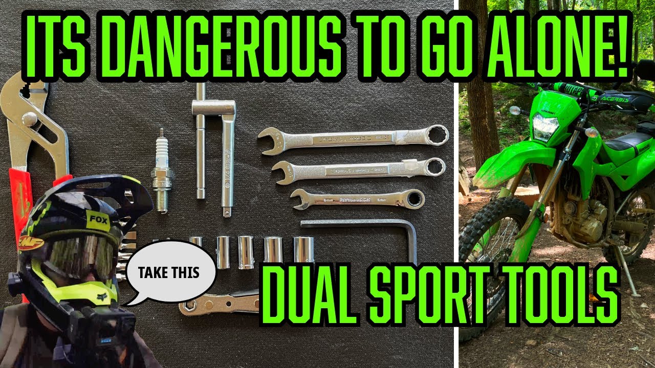 ОБЯЗАТЕЛЬНЫЙ НАБОР ИНСТРУМЕНТОВ для внедорожной езды на мотоцикле Dual Sport | Необходимые инстру...