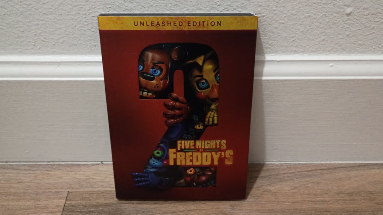 Five Nights at Freddy's 2 2026 DVD Unboxing and Review 
