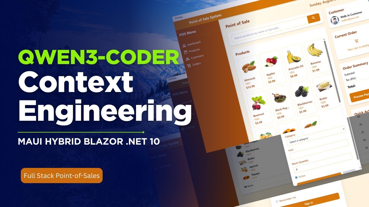 I Killed Prompt Engineering — Now Context Engineering (Build Full POS in 1 Prompt with Qwen3)