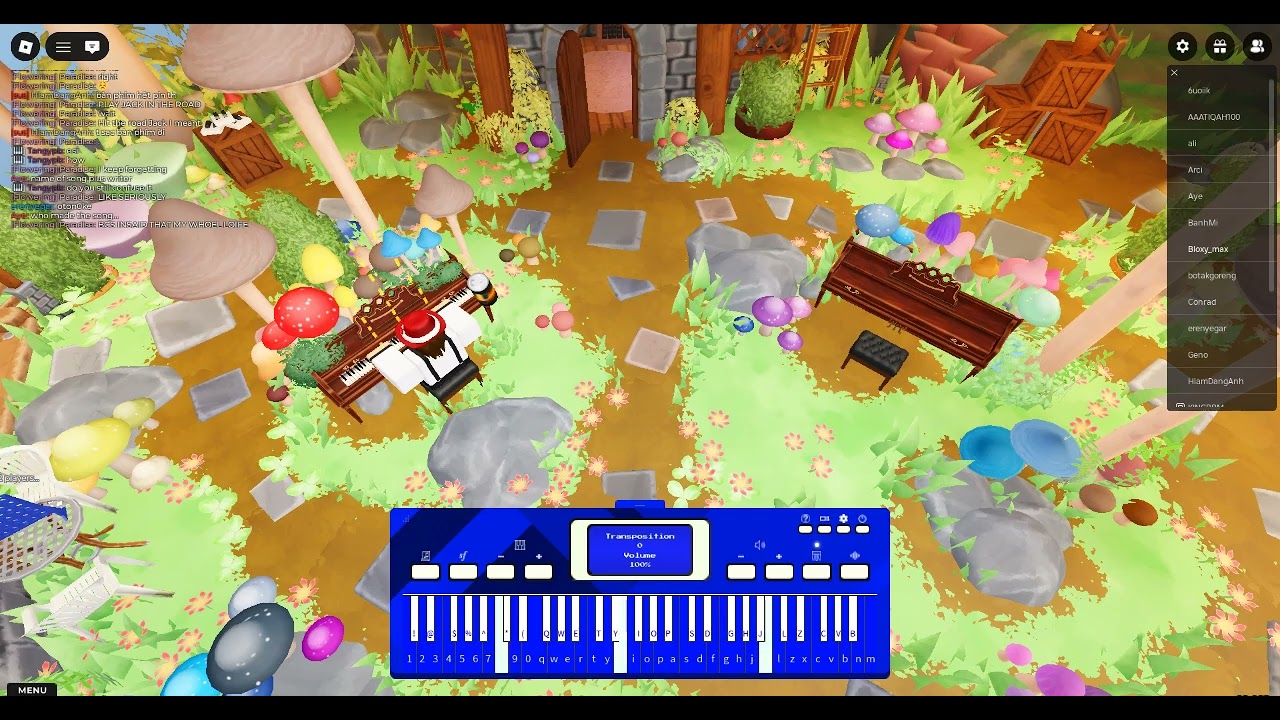 Billie's song (roblox piano)