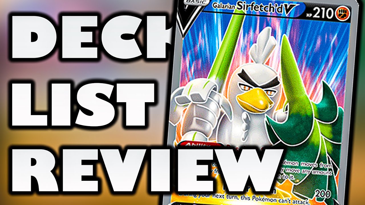 Should You Play Sirfetch'd V? - PTCGO Deck List Review