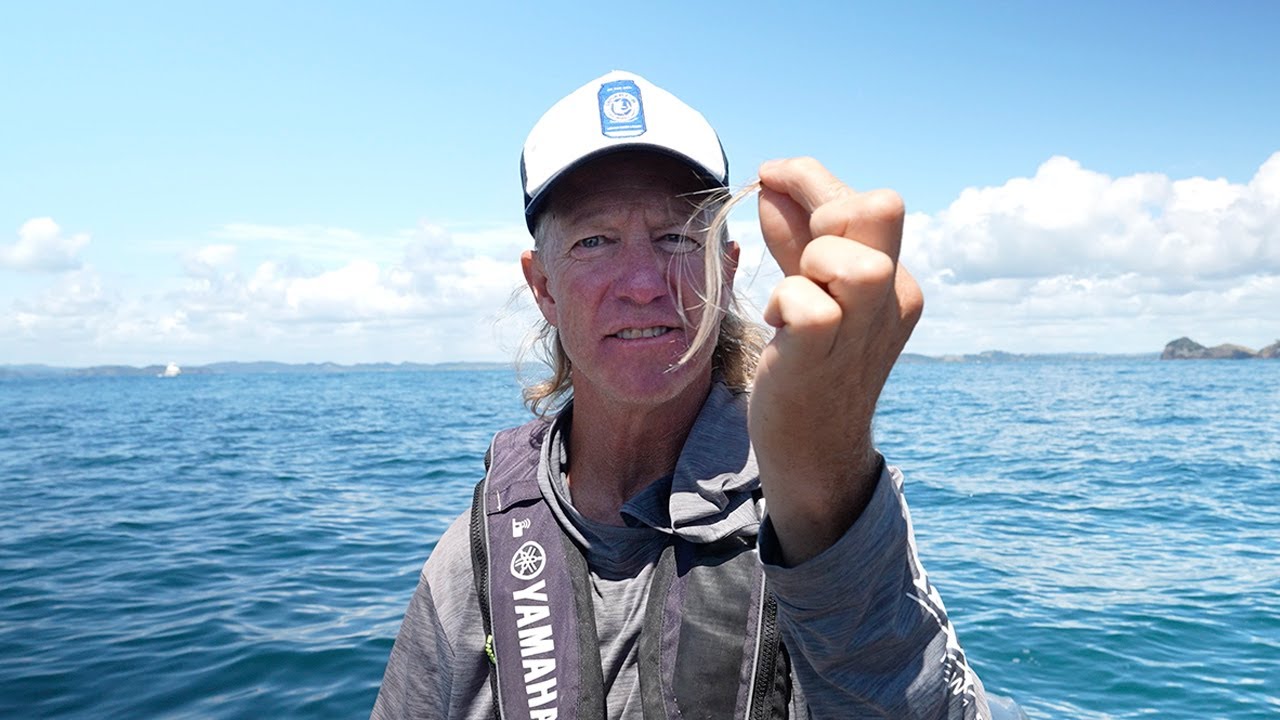 Fishing Basics - Using My Hair To Catch Fish.
