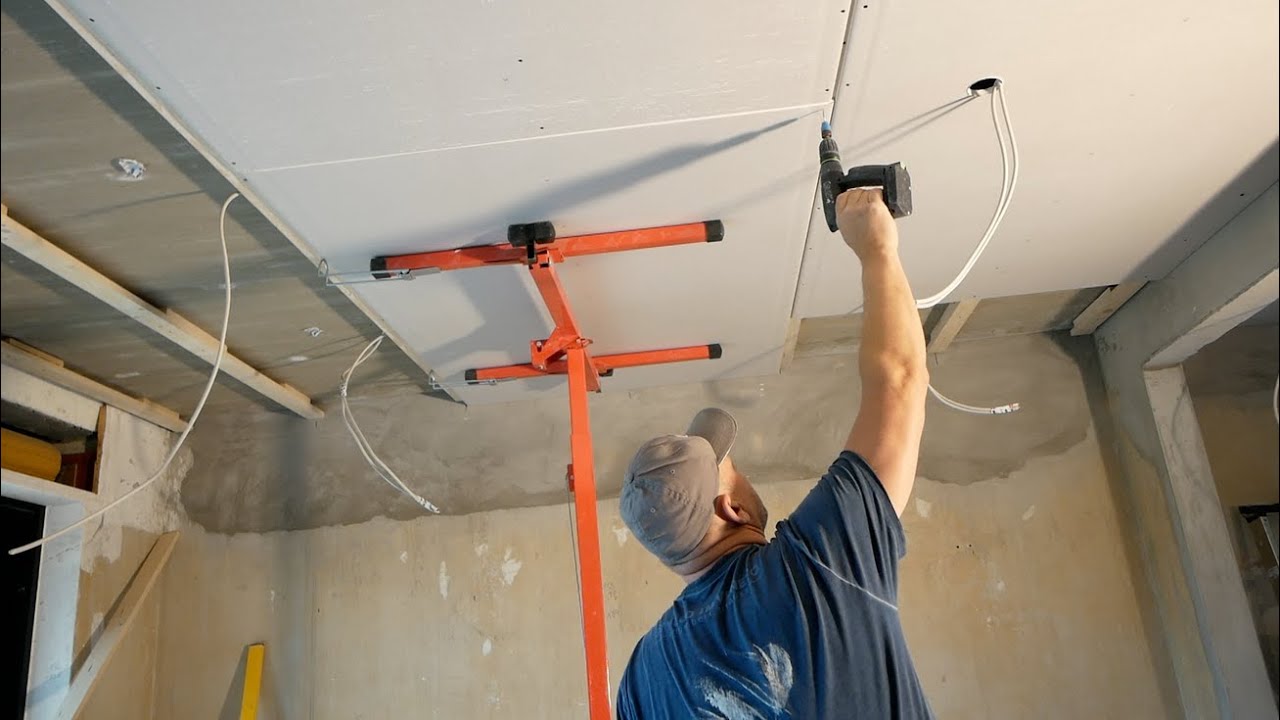 Trockenbaudecke auf Holzkonstruktion selbst erstellen  alle Tipps und Tricks Rigibs DIY