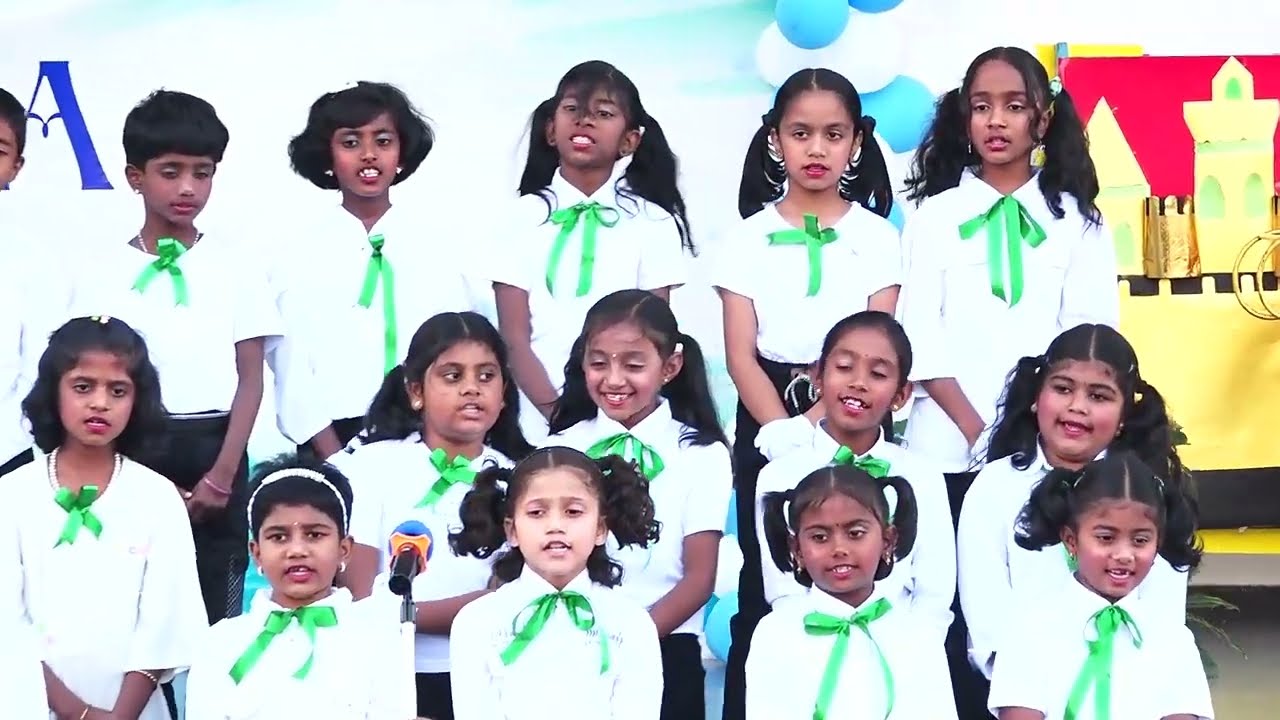 Choir - Do right,  Walking in the light & I'm happy today - Baptist Academy CBSE