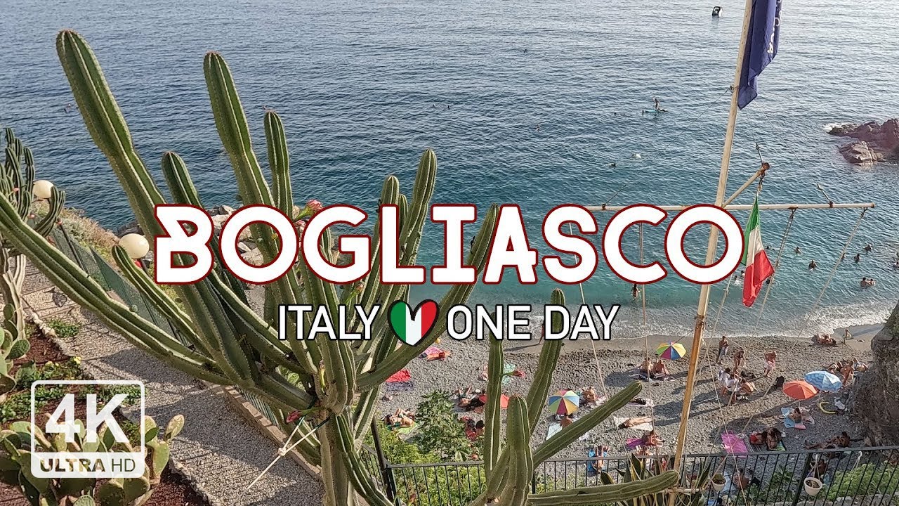 BOGLIASCO VIDEO 4K ITALY 🇮🇹 || #travel #citywalk #music #italy
