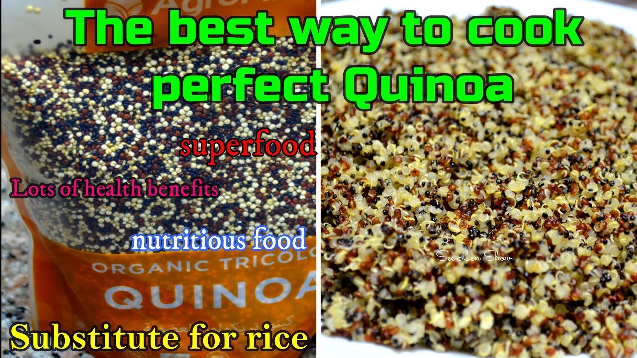 HOW TO COOK QUINOA TRICOLOR / EASY WAY TO COOK QUINOA /LOTS OF HEALTH BENEFITS. Ep: 063