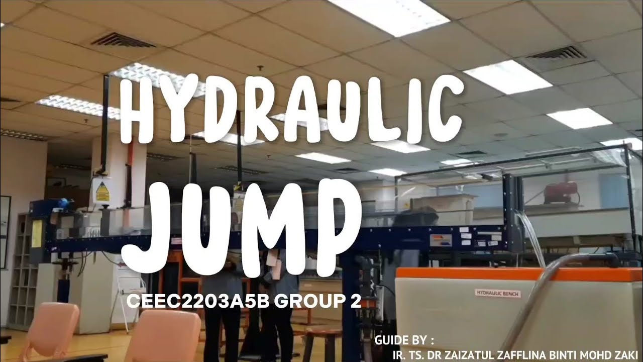 ECW437 HYDRAULIC JUMP EXPERIMENT GROUP 2 3A5B
