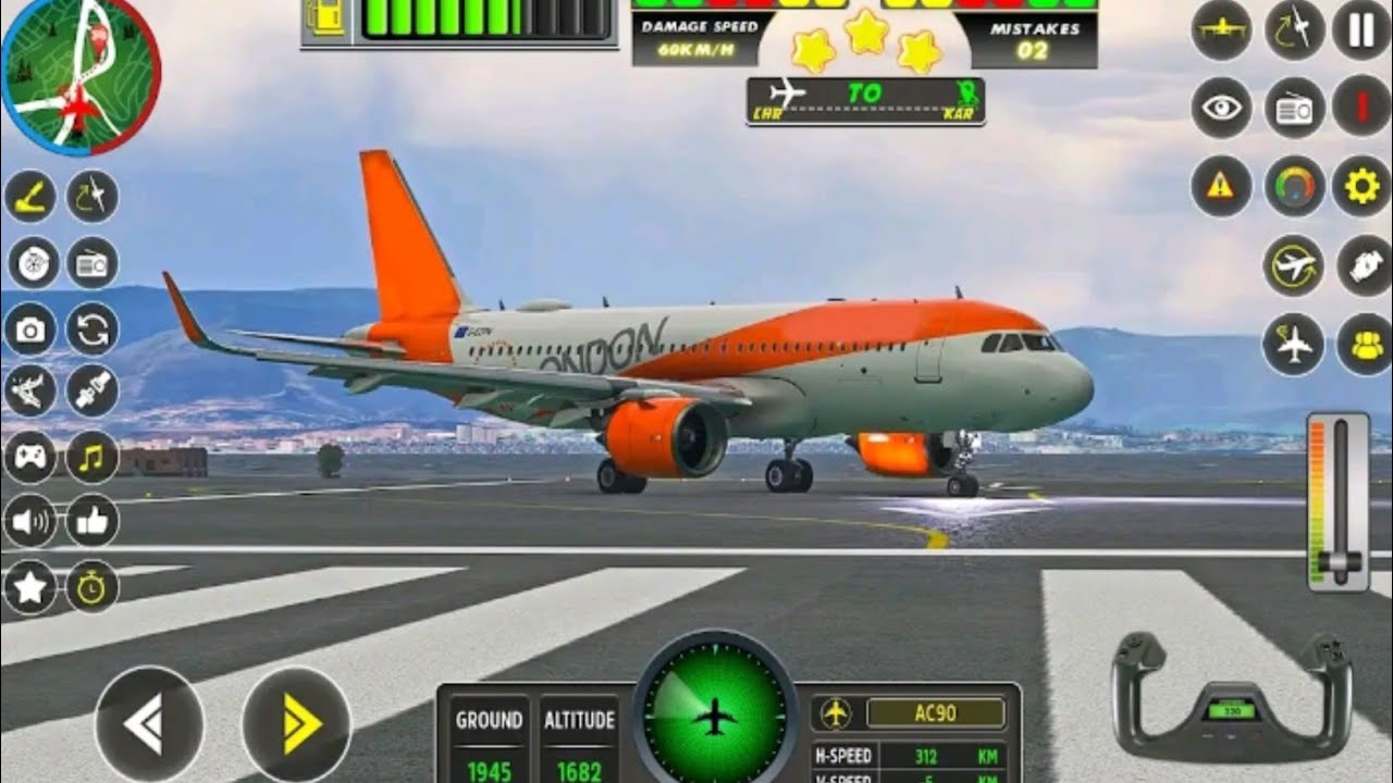 Emirates Airplane Flight Game Android Gameplay.